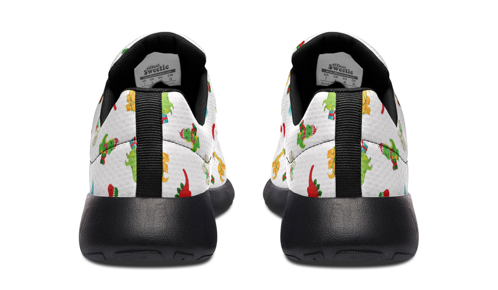 Dino Christmas Sneakers - Offbeat Sweetie