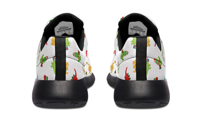 Dino Christmas Sneakers - Offbeat Sweetie