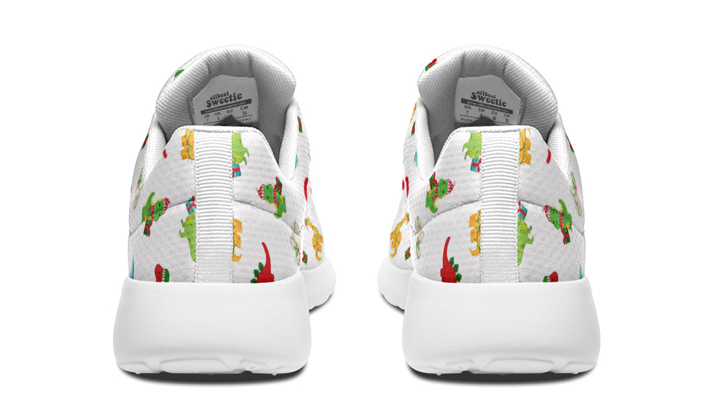 Dino Christmas Sneakers - Offbeat Sweetie