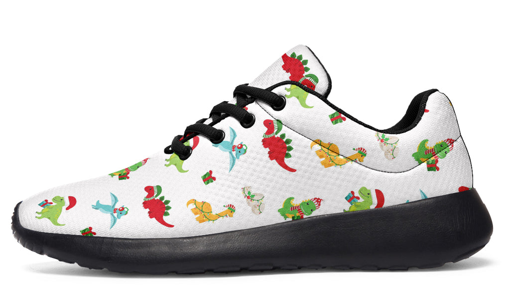 Dino Christmas Sneakers - Offbeat Sweetie