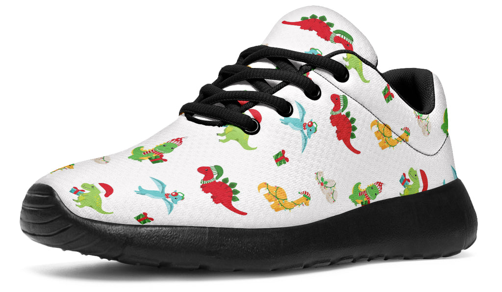 Dino Christmas Sneakers - Offbeat Sweetie