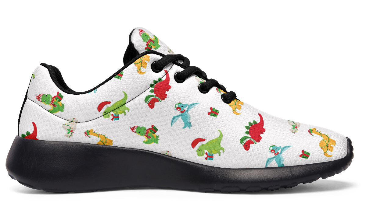 Dino Christmas Sneakers - Offbeat Sweetie
