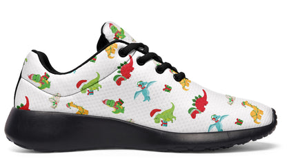Dino Christmas Sneakers - Offbeat Sweetie