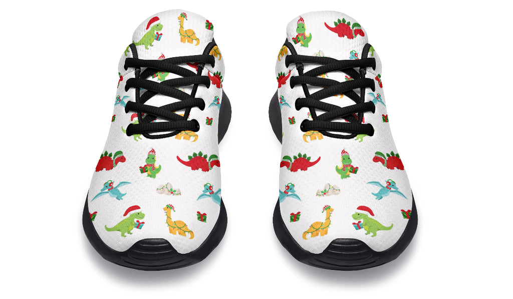 Dino Christmas Sneakers - Offbeat Sweetie