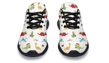 Dino Christmas Sneakers - Offbeat Sweetie