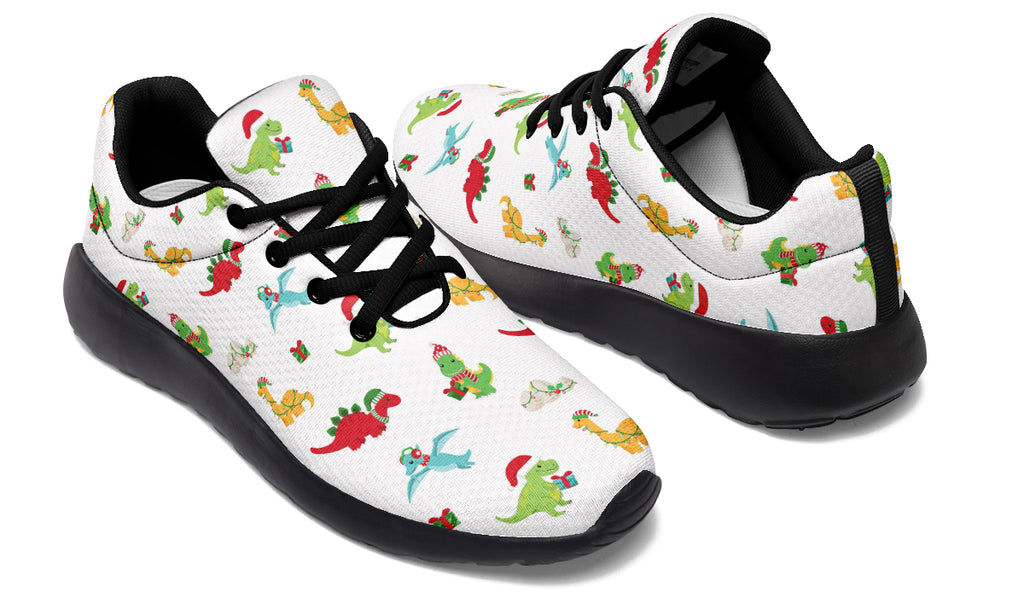 Dino Christmas Sneakers - Offbeat Sweetie