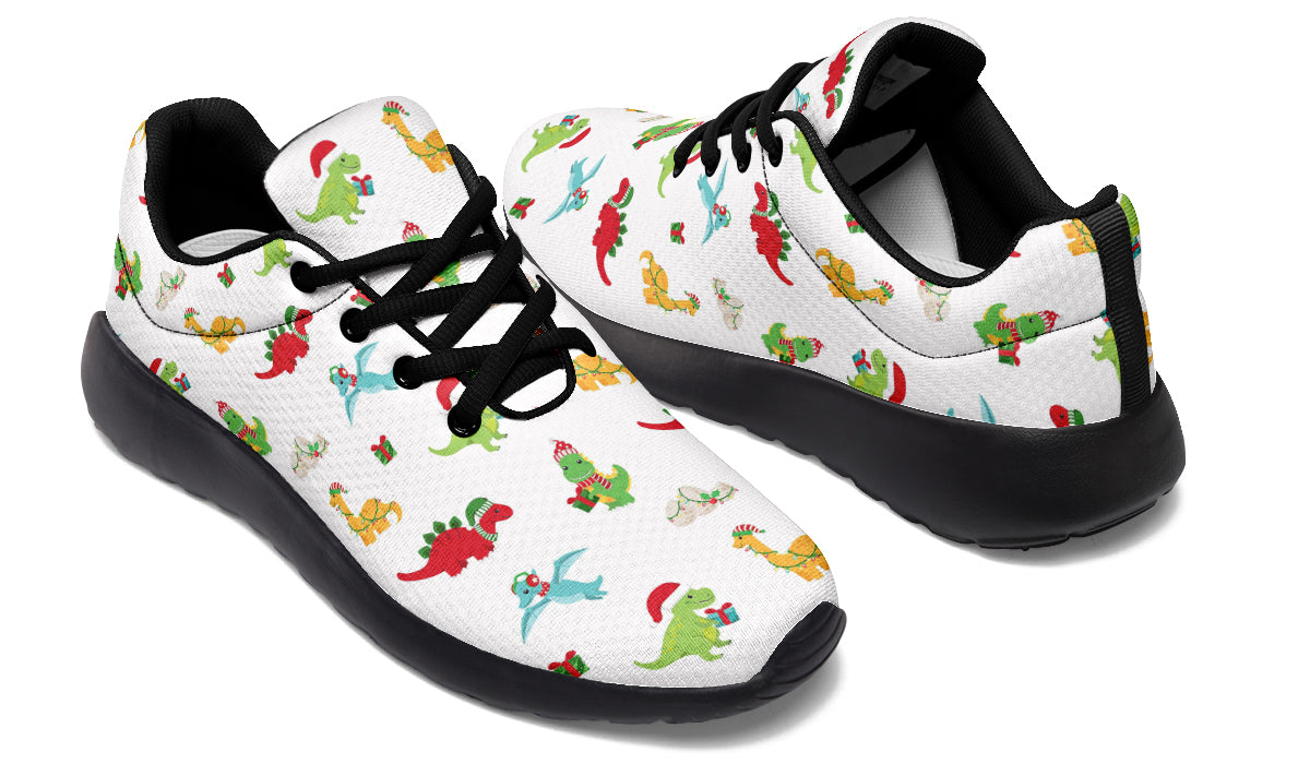 Dino Christmas Sneakers - Offbeat Sweetie