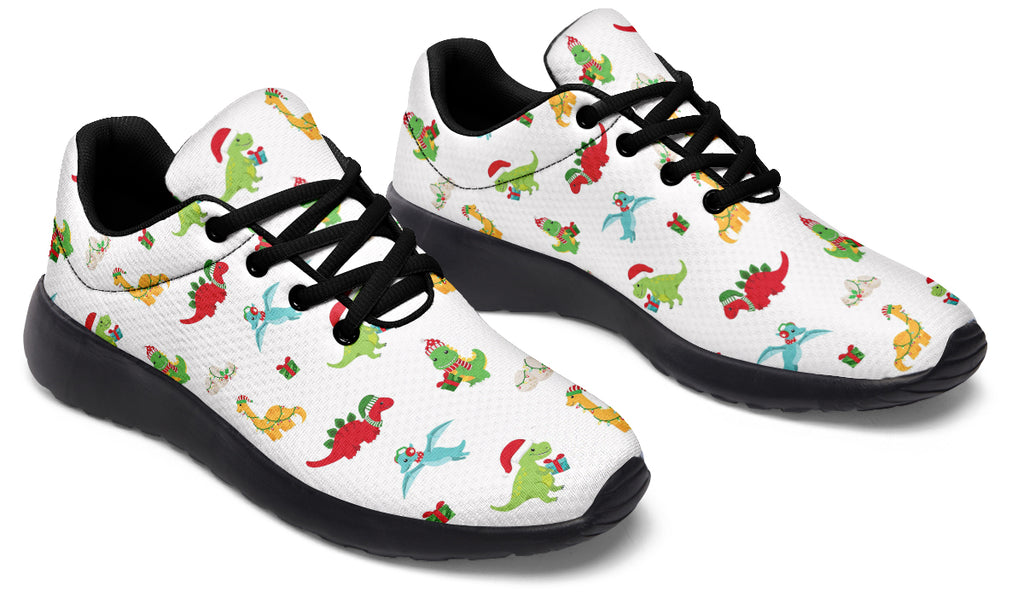 Dino Christmas Sneakers - Offbeat Sweetie