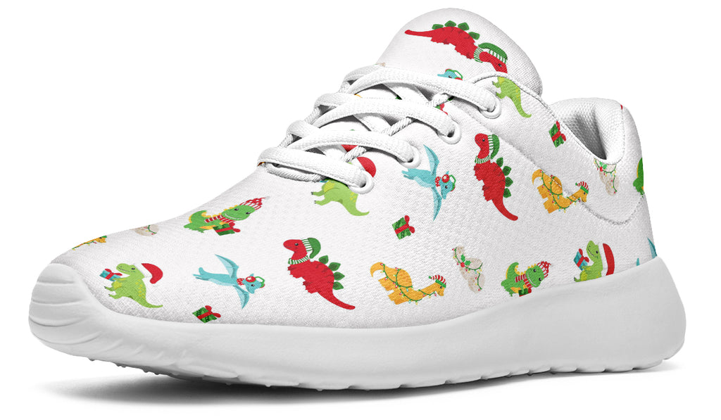 Dino Christmas Sneakers - Offbeat Sweetie