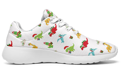 Dino Christmas Sneakers - Offbeat Sweetie