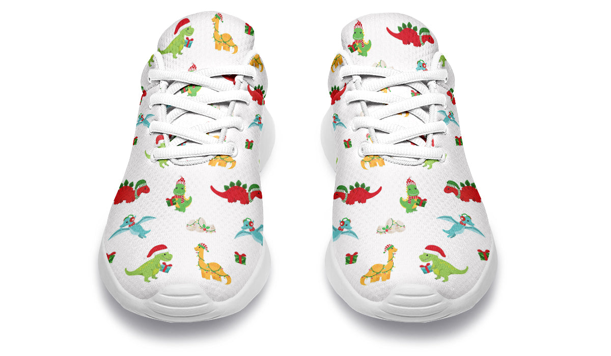Dino Christmas Sneakers - Offbeat Sweetie