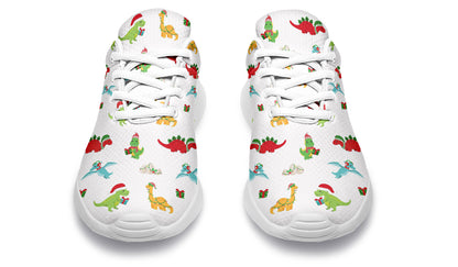 Dino Christmas Sneakers - Offbeat Sweetie