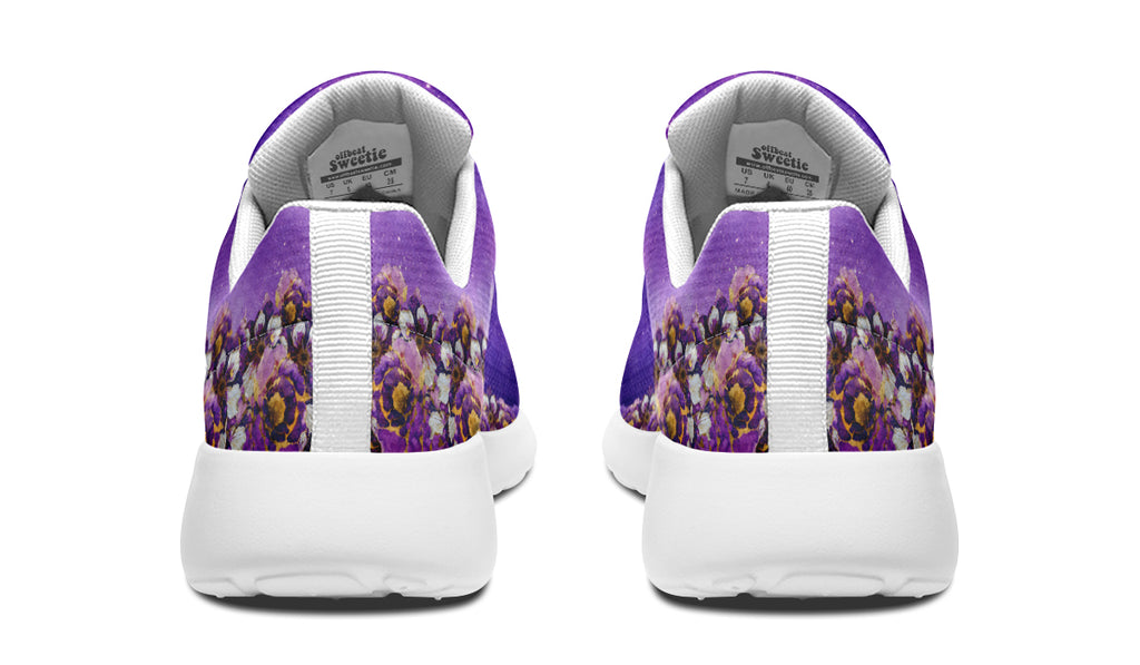 Enchanted Lavender Moon Cat Sneakers
