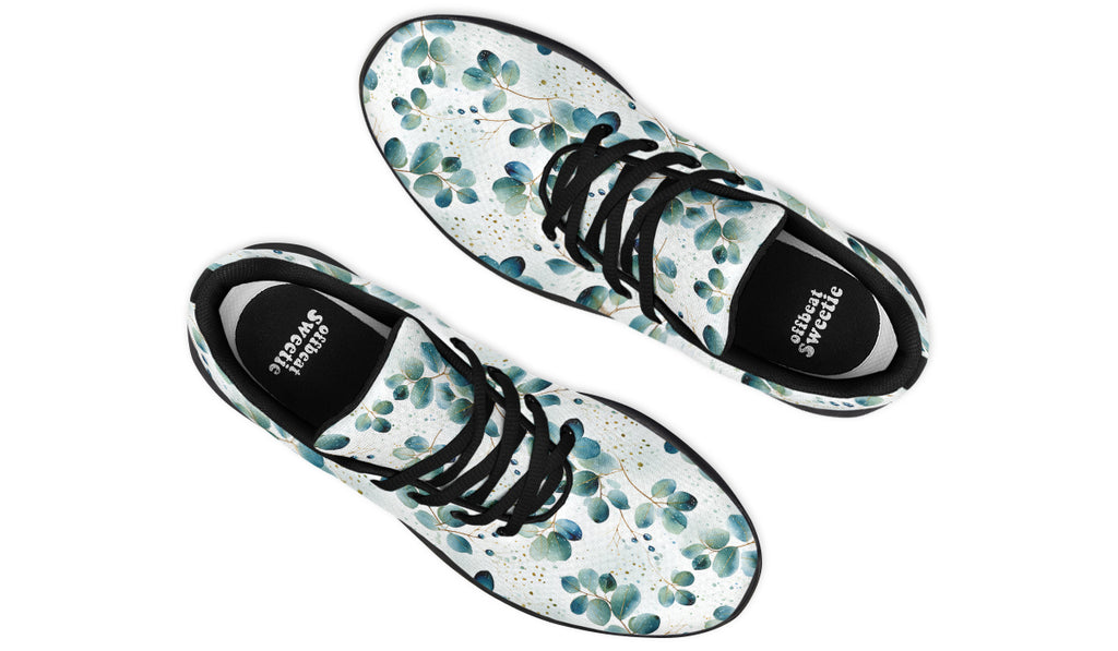 Eucalyptus Leaves Sneakers - Offbeat Sweetie