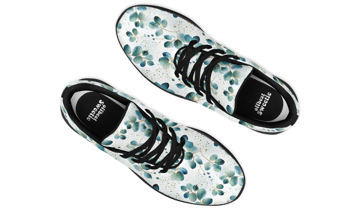 Eucalyptus Leaves Sneakers - Offbeat Sweetie