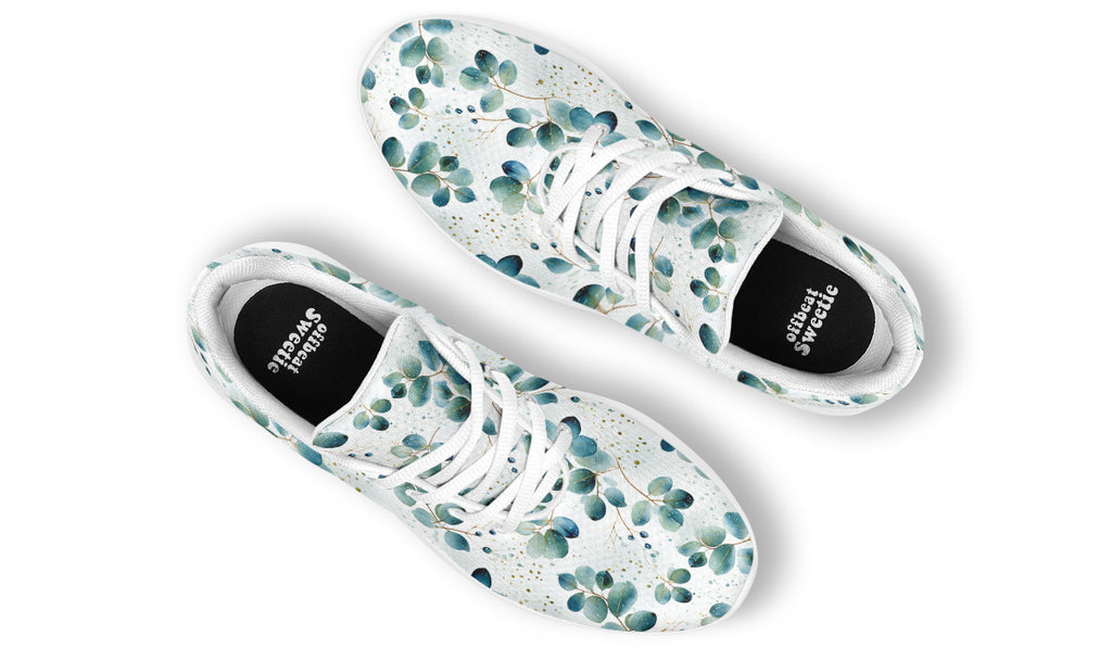 Eucalyptus Leaves Sneakers - Offbeat Sweetie