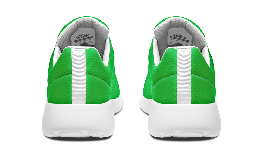 Lucky Green Sneakers - Offbeat Sweetie