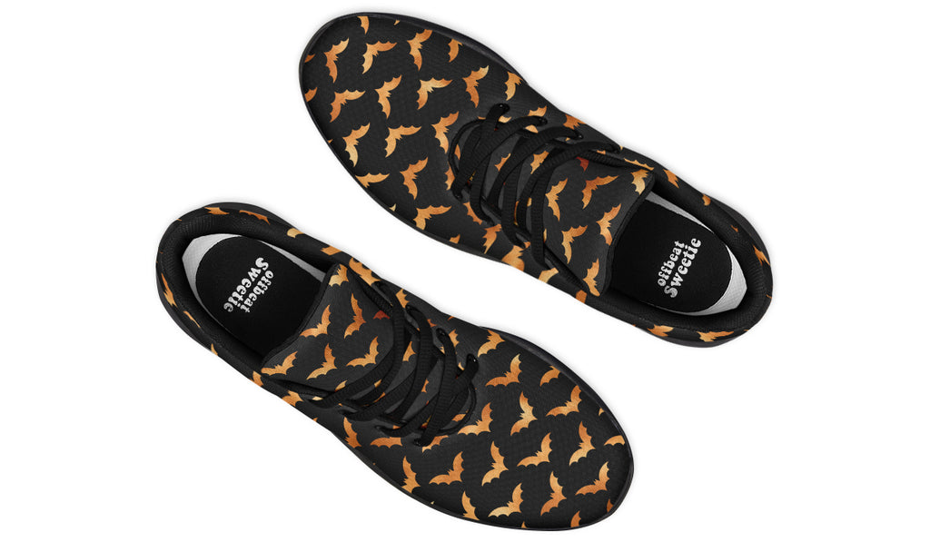 Halloween Bats Sneakers - Offbeat Sweetie