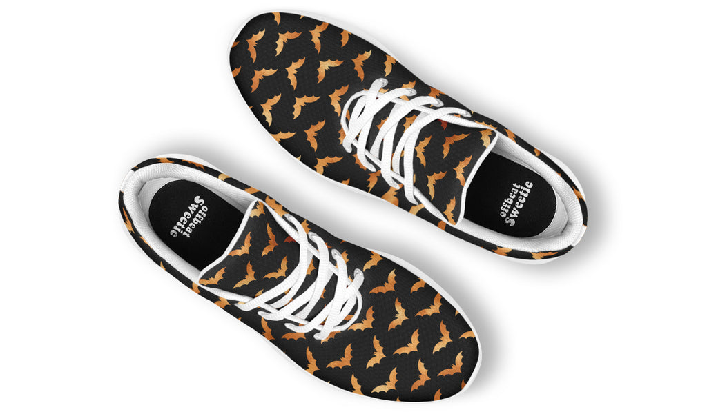 Halloween Bats Sneakers - Offbeat Sweetie
