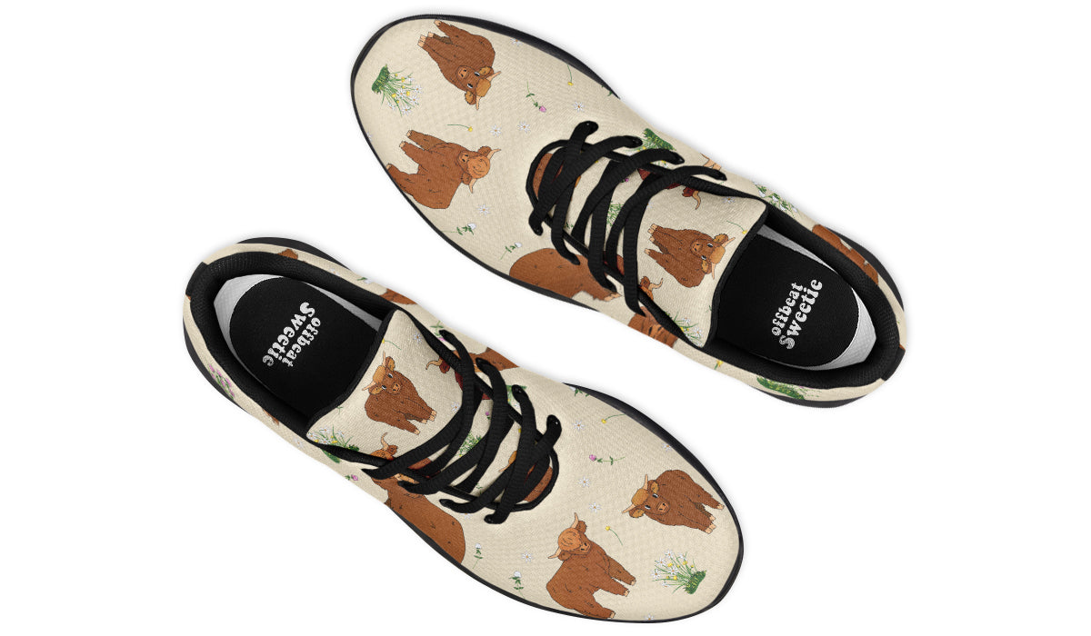 Highland Cows Sneakers