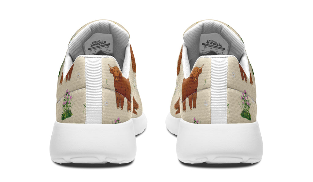 Highland Cows Sneakers