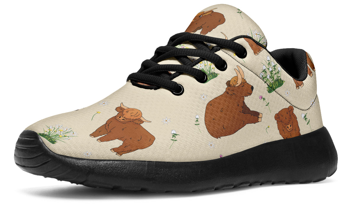 Highland Cows Sneakers