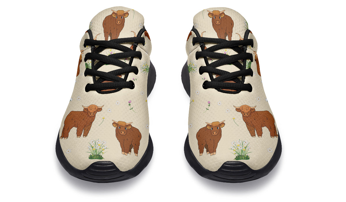Highland Cows Sneakers