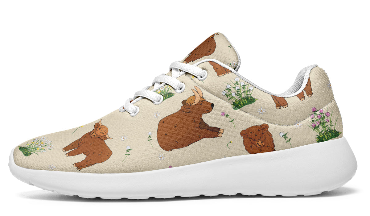 Highland Cows Sneakers