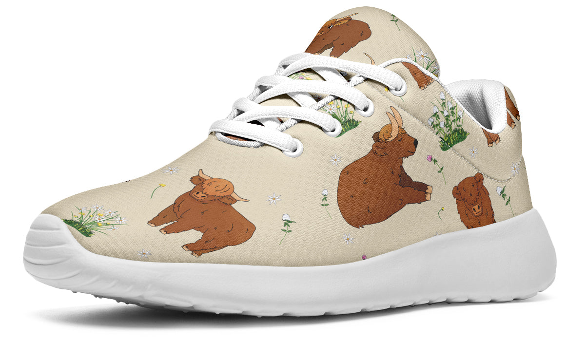 Highland Cows Sneakers