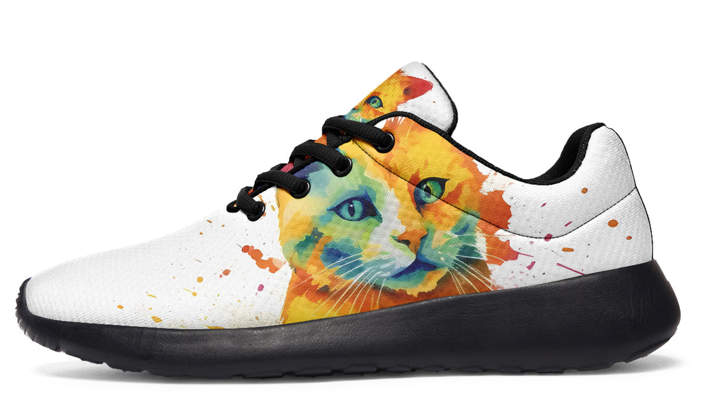 Kitty On My Foot Sneakers - Offbeat Sweetie