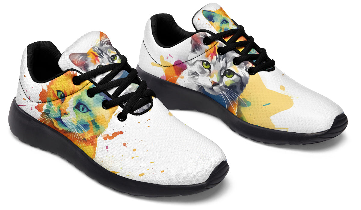 Kitty On My Foot Sneakers - Offbeat Sweetie
