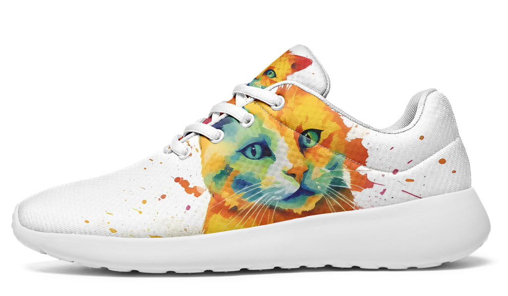 Kitty On My Foot Sneakers - Offbeat Sweetie