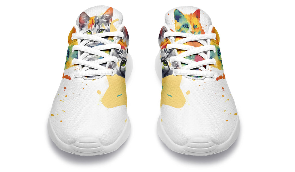 Kitty On My Foot Sneakers - Offbeat Sweetie