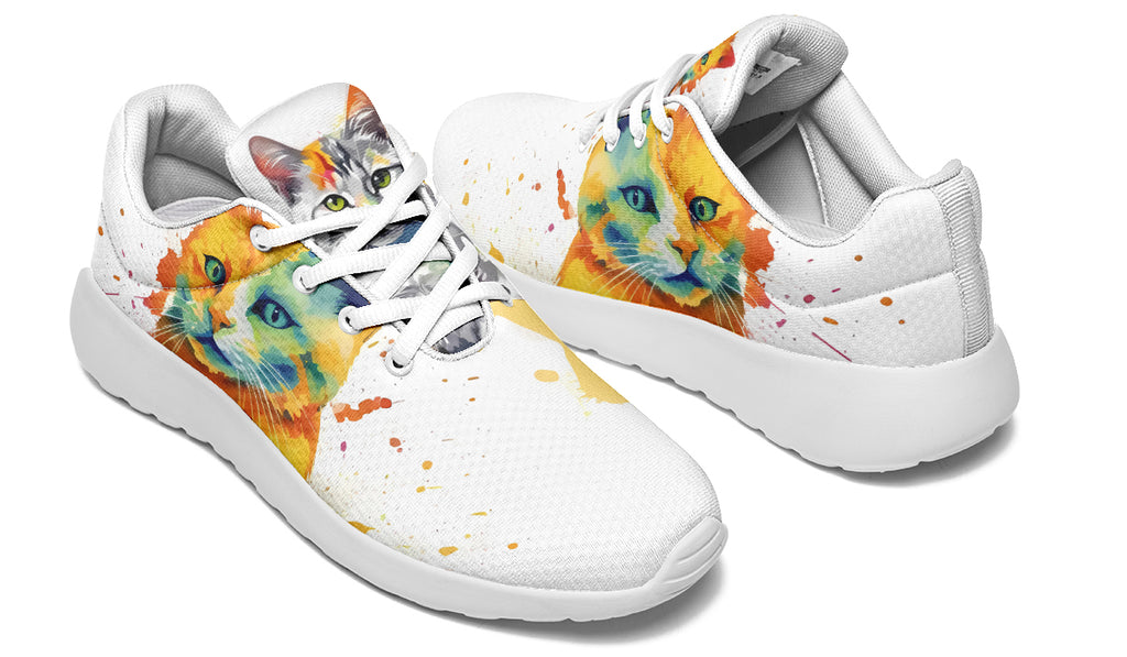 Kitty On My Foot Sneakers - Offbeat Sweetie