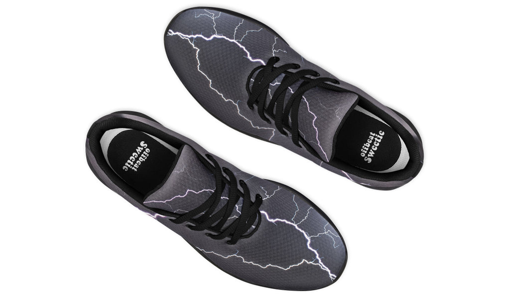 Lightning Crashes Sneakers - Offbeat Sweetie