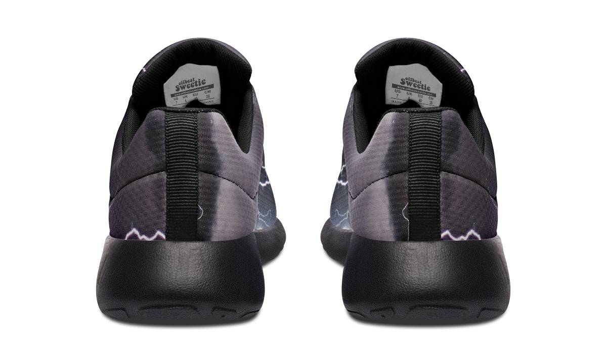 Lightning Crashes Sneakers - Offbeat Sweetie