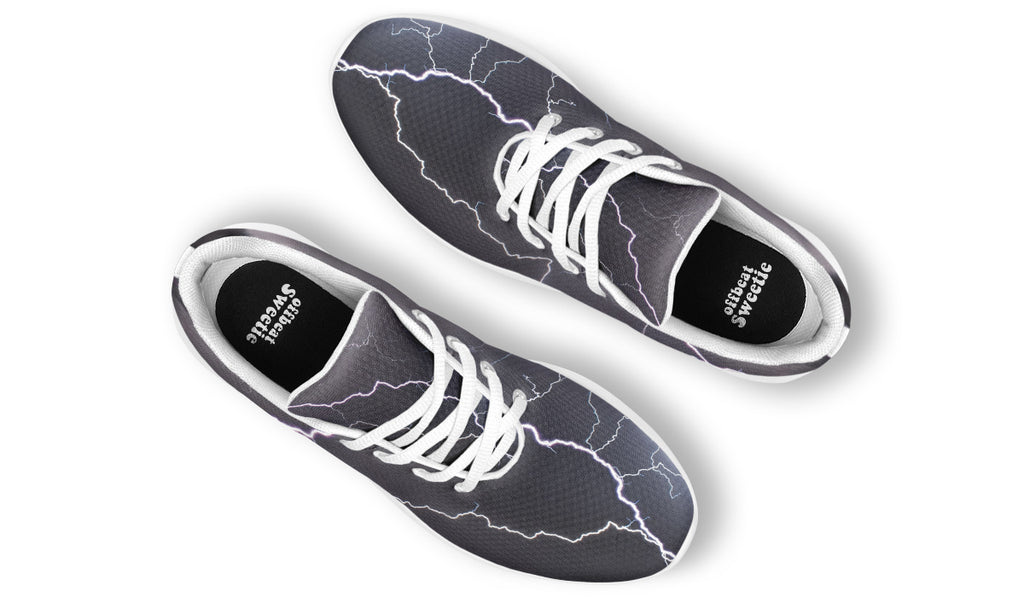 Lightning Crashes Sneakers - Offbeat Sweetie