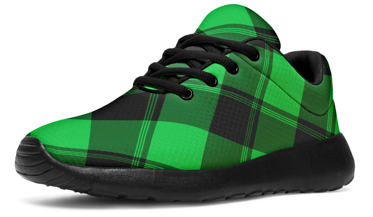 Lucky Green Plaid Sneakers