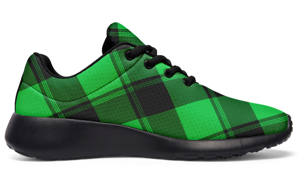 Lucky Green Plaid Sneakers