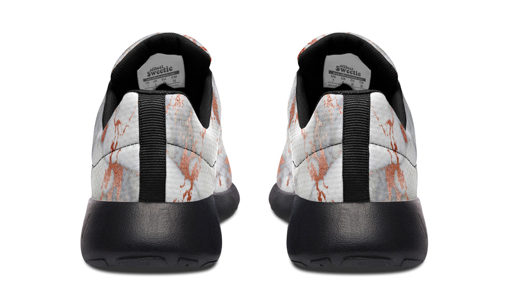 Marble Blush Sneakers - Offbeat Sweetie