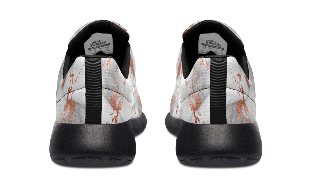 Marble Blush Sneakers - Offbeat Sweetie