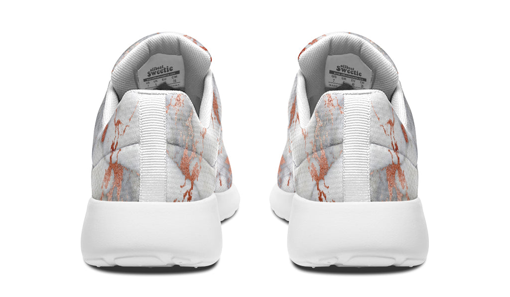 Marble Blush Sneakers - Offbeat Sweetie