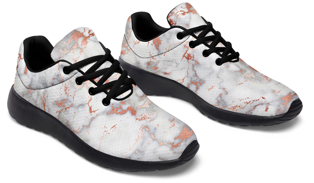 Marble Blush Sneakers - Offbeat Sweetie
