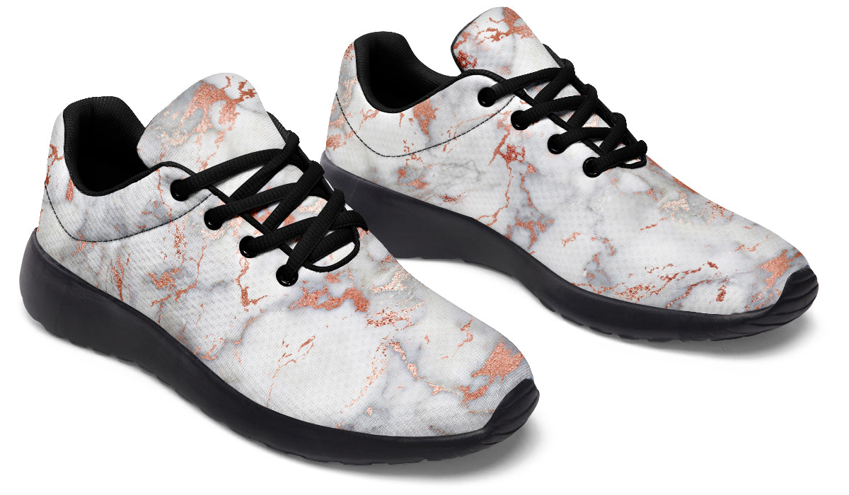 Marble Blush Sneakers - Offbeat Sweetie