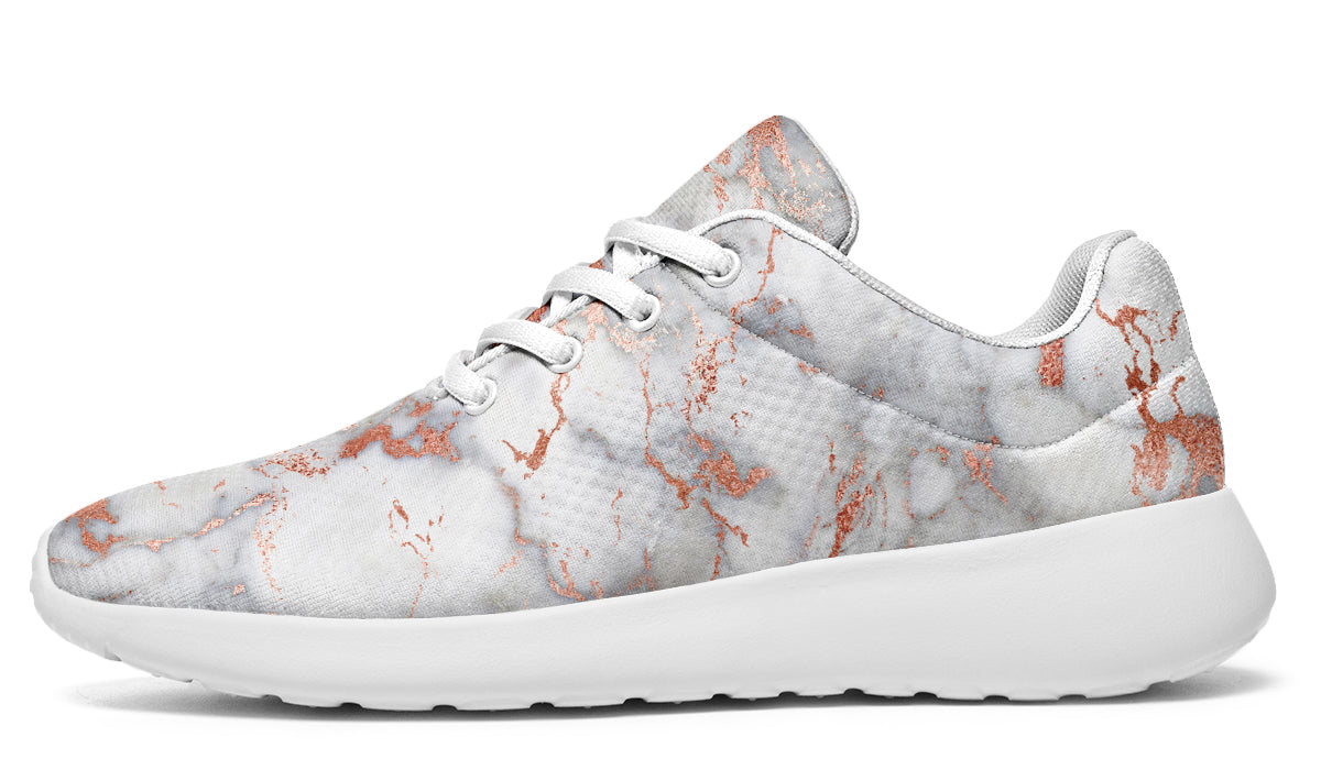 Marble Blush Sneakers - Offbeat Sweetie