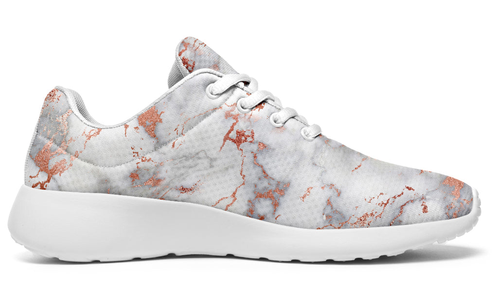 Marble Blush Sneakers - Offbeat Sweetie