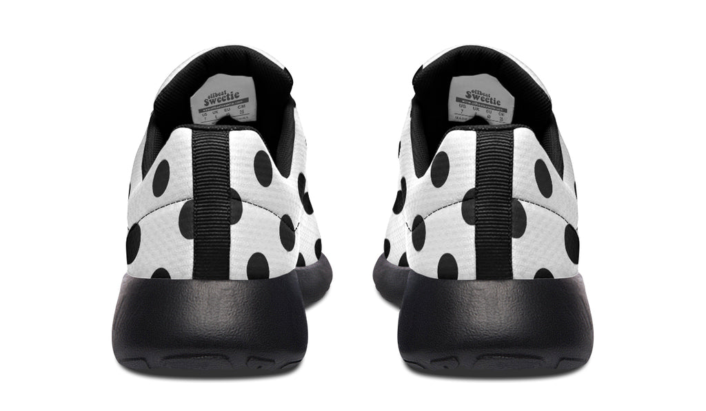 Marshmallow White Polka Dot Sneakers