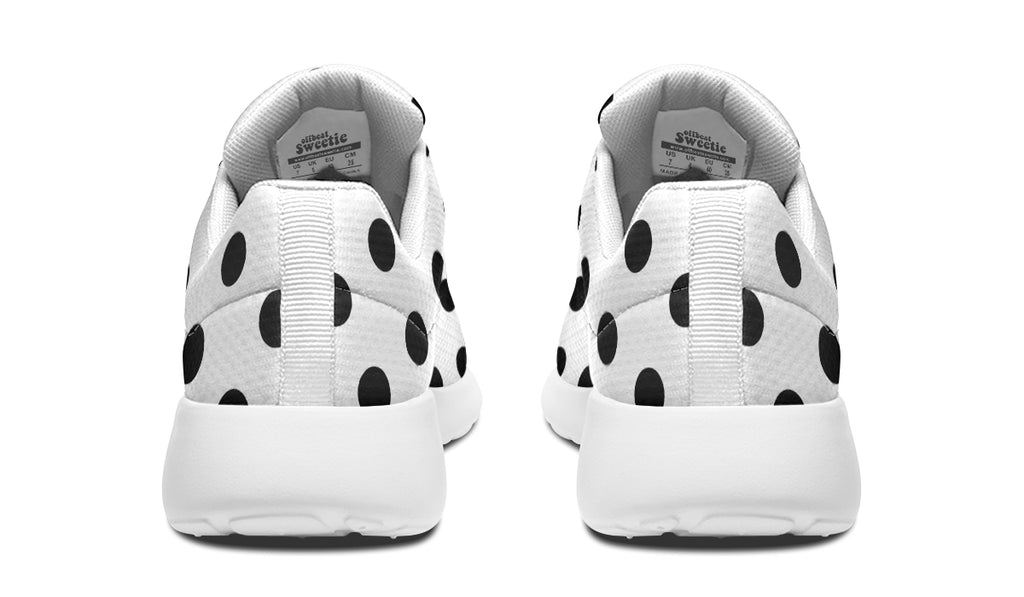 Marshmallow White Polka Dot Sneakers