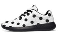 Marshmallow White Polka Dot Sneakers