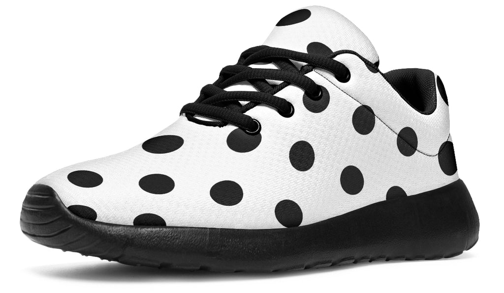 Marshmallow White Polka Dot Sneakers